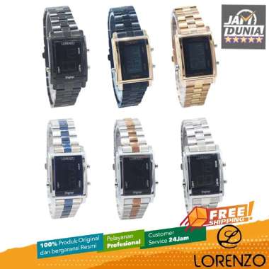 JAM TANGAN LORENZO 7111L JAM LORENZO 7111 L JAM LORENZO ORIGINAL JAM TANGAN DIGITAL JAM TANGAN WANIT