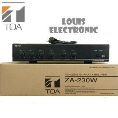 AMPLIFIER TOA ZA-230W ZA230 W ZA230W POWER AMPLI TOA 30 WATT ORIGINAL