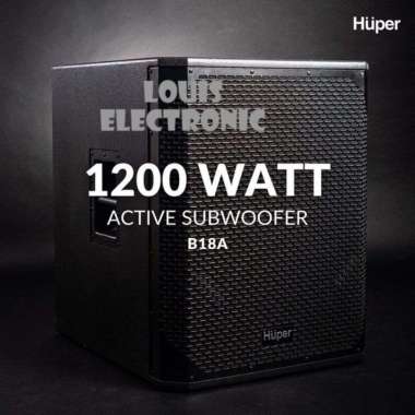 Subwoofer Aktif 18 Inch HUPER B18A B-18A ORIGINAL