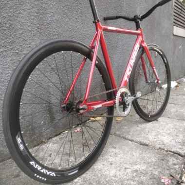 Promo Fixie Rakit Fullbike Tsunami Snm100 Sepeda Promo Diskon 1
