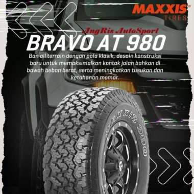 Maxxis Bravo AT 980 235/75 R15 Ban Mobil Ukuran 235/75 R15 import Thailand Ban kualitas Dunia