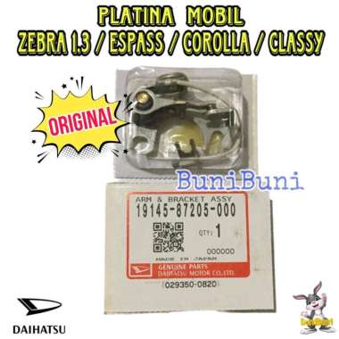 PLATINA Mobil DAIHATSU ZEBRA 1.3 S89 / ESPASS / CLASSY / COROLLA TWINCAM ORIGINAL ORIGINAL DAIHATSU