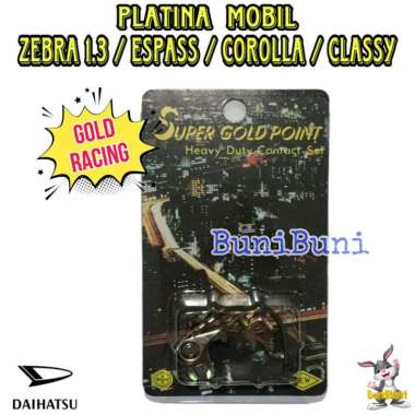 PLATINA Mobil DAIHATSU ZEBRA 1.3 S89 / ESPASS / CLASSY / COROLLA TWINCAM ORIGINAL GOLD RACING