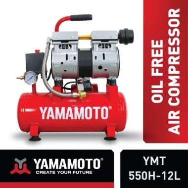 YAMAMOTO Oil Free Air Compressor YMT-550H-12L