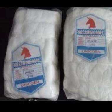 Benang jala/ benang katun merk UNICORN 4 Putih