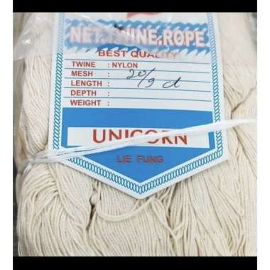 Benang jala/ benang katun merk UNICORN 6 Krem