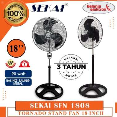 Sekai Kipas Angin Berdiri Stand Fan 18 In SFN 1808 SFN1808 SFN-1808