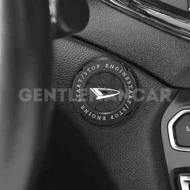 Cover Rotary Start Stop Engine Car Ring Button Penutup Logo Mobil Toyota Honda Mitsubishi Hyundai Ma