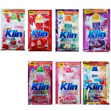 Promo Harga SO KLIN Liquid Detergent + Softergent Pink 22 ml - Blibli