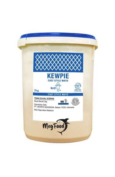 Kewpie Chef Style Mayo | Base Type Mayo | Saus Mayonaise 3Kg Chef Style