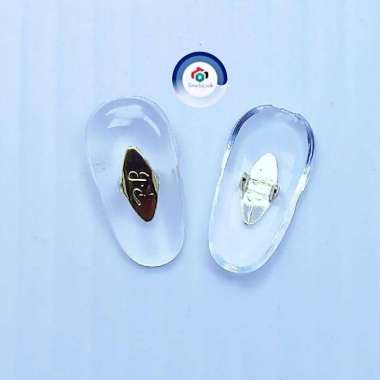 Nose Pad Bantalan Hidung untuk Kacamata Rayban NosePad Jepit Silicone Gold