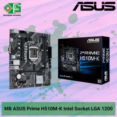 Motherboard Asus H510M-K Intel LGA 1200 resmi