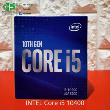 Processor Intel Core i5 10400 2.9 GHz BOX Socket 1200 Gen 10