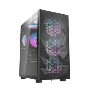 Casing PC M-ATX Darkflash DLM21 | CPU Case Micro ATX Hitam