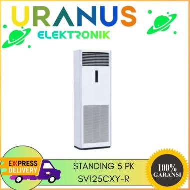 DAIKIN SV125CXY AC FLOOR STANDING 5PK 3PH WIRELESS DEMIATRIUS - UNIT ONLY