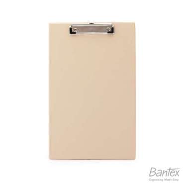 Bantex Clipboard / Papan Jalan / Papan Ujian Folio / F4 - 4205 Peach
