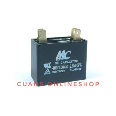 Kapasitor Kipas Angin Tornado 2,5 uF. Capacitor Kipas Angin Regency