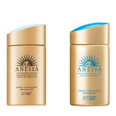 ANESSA Perfect UV Sunskin Skincare Milk AA SPF50+ + 60ml Multivariasi Multicolor