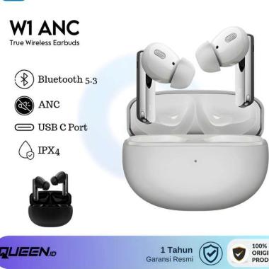 Haylou W1 ANC TWS True Wireless Earbuds Headset Bluetooth 5.3 HiFi DSP WHITE