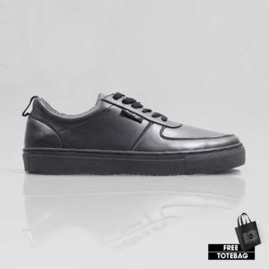 Prodigo * Sepatu Pria Battoa Full Black | Sepatu Sneakers | Casual | Terbaru 39