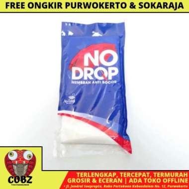10 CM x 10 M/ NO DROP Serat Fiberglass Kain Kasa Waterproofing Bungkus