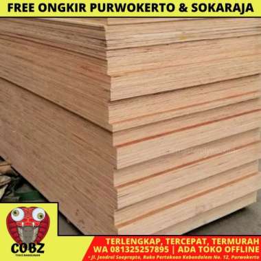 18 MM X 120 CM X 240 CM / KLI TRIPLEK MULTIPLEK PAPAN MERANTI FULL