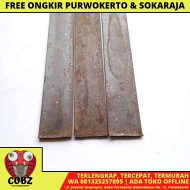 2 IN x 3 M / NM Plat Strip Besi Batang
