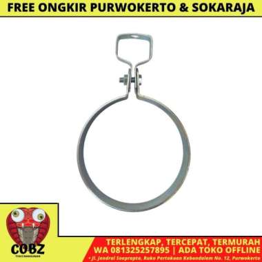 4 IN / NM Klem Pipa Gantung Hanger Clamp Galvanis Tebal