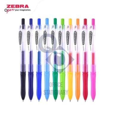 Ballpoint Gel Kokoro 0.5mm - Zebra Orange