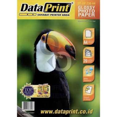 Dataprint glossy photo paper 230 / Kertas Data Print Glossy paper