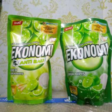 Promo Harga Ekonomi Pencuci Piring Power Liquid Sereh & Jeruk Nipis 650 ml - Blibli