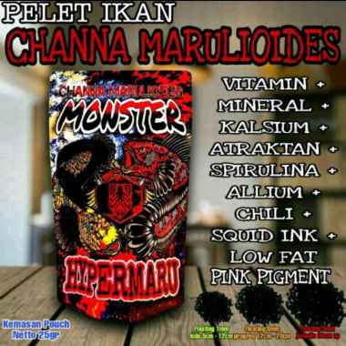 Pelet Monster Hypermaru Pakan Ikan Channa Marulioides