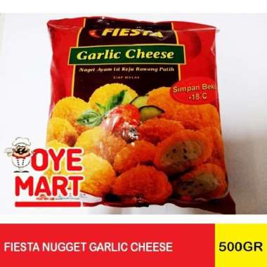 Promo Harga Fiesta Naget Garlic Cheese 500 gr - Blibli