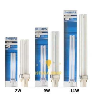 Lampu Philips MASTER PLS / PL-S 7W / 9w / 11w 865 2P Model Tusuk 11 Watt