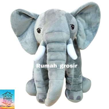 Boneka Gajah Elephant Mewah Lucu Ukuran Besar BONEKA GAJAH BESAR