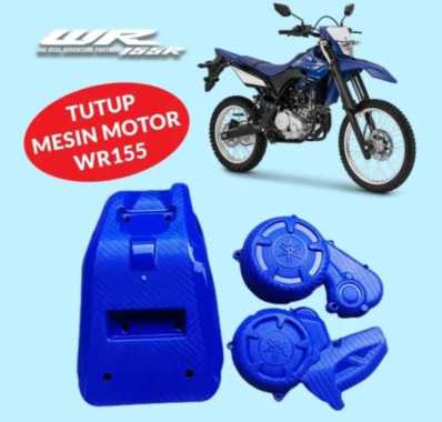 TUTUP PELINDUNG COVER MESIN WR 155 BMC BIRU