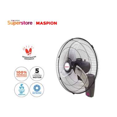Maspion Kipas Angin Dinding Wall Fan 18 inch - PW1811RC | PW 1811 RC