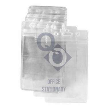 Plastik name tag 7x10
