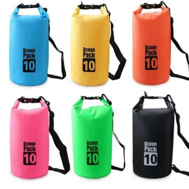 Dry Bag Outdoor Drifting Waterproof Bucket Dry Bag 10L Blue
