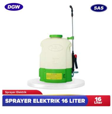 DGW - Elektrik Knapsack Sprayer 16 Liter Optional Multicolour
