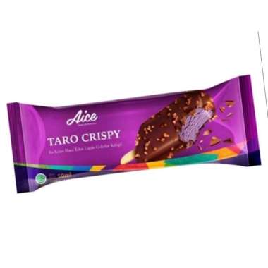 Es Krim AICE Taro Crispy 50gr isi 10 pcs