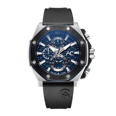 Jam Tangan Pria Alexandre Christie AC 9601 Collection Original Garansi Resmi 1 Tahun SILVER BLACK RU