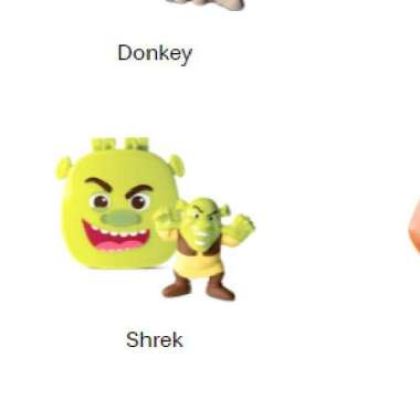 Figure Happy Meal McDonald Dream Works Poo Tigress Shrek Boss Baby Shrek