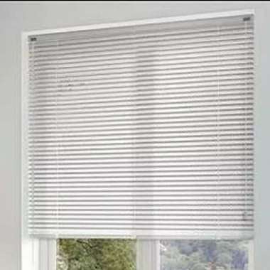 TIRAI PLASTIK PVC GULUNG JENDELA / BLIND ROLLER UK 90 X 180 CM Putih