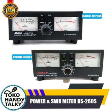 POWER & SWR METER MALDOL HS260 MALDOL HS-260S