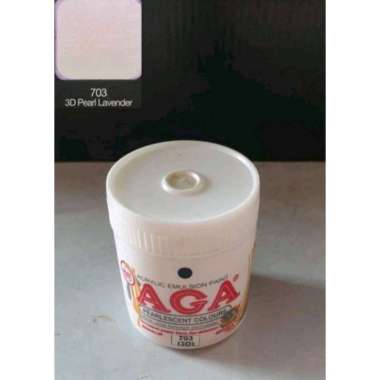 Cat aga pearlescent 3 dimensi warna ungu isi 100 cc