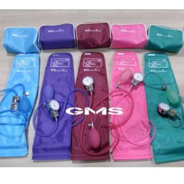 Tensi Aneroid Transparant General Care / Tensimeter General Care Pink