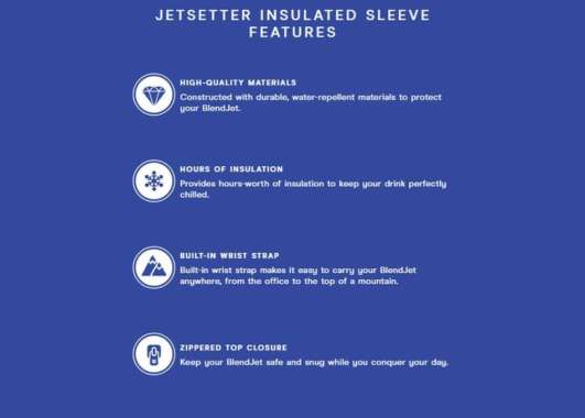 Jetsetter Insulated Sleeve - Standard (16 oz)