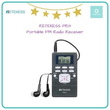 RETEKESS PR13 - Portable FM Radio Receiver - Radio FM Portabel