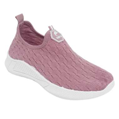 Dr. Kevin Sepatu Olahraga Wanita Sneakers Flyknit Slip On 589-062 Salem 38